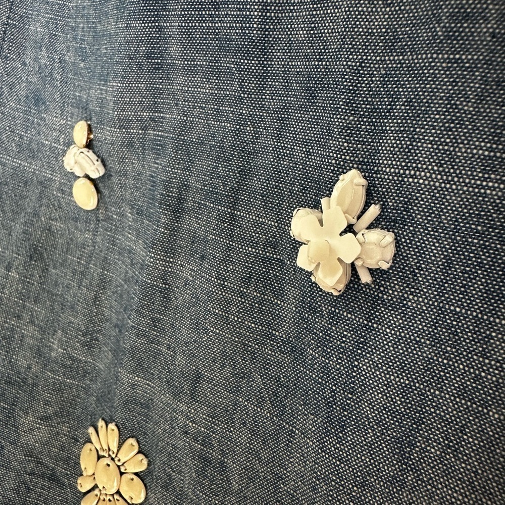 J. Crew Blue and White Camisole Top - Picture 8 of 10
